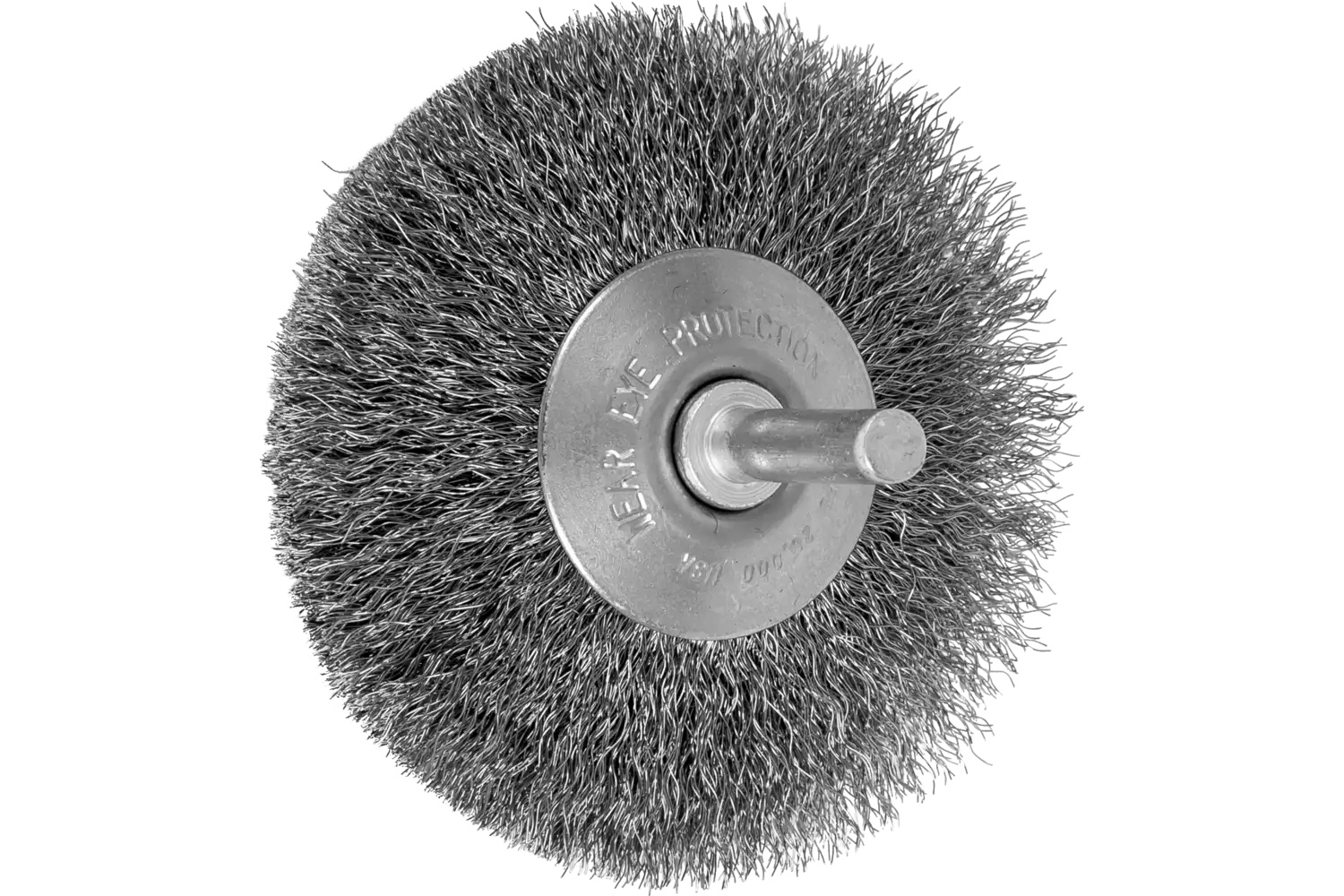 Picture of Pferd Mounted Flared Cup Brush 3" Dia. .006 Stainless Steel 1/4" Shank